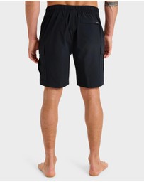 Quiksilver - Mens Half Jam Cargo Hybrid Shorts