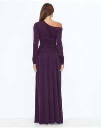 Dazie - She's All That LS Jersey Maxi Dress