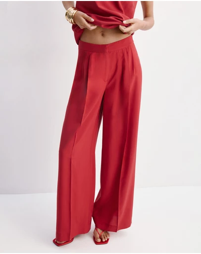 M.N.G - Straight Lyocell Trousers