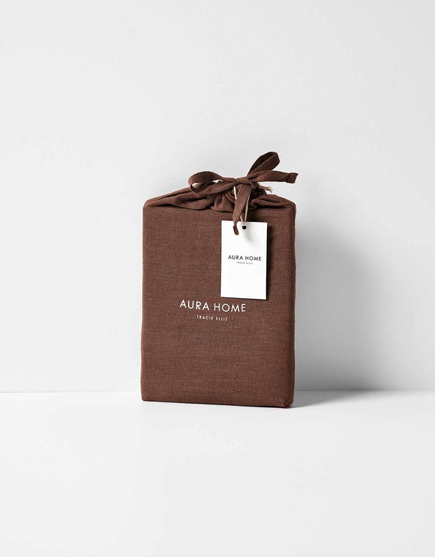 Aura Home - Emile Linen Standard Pillowcase