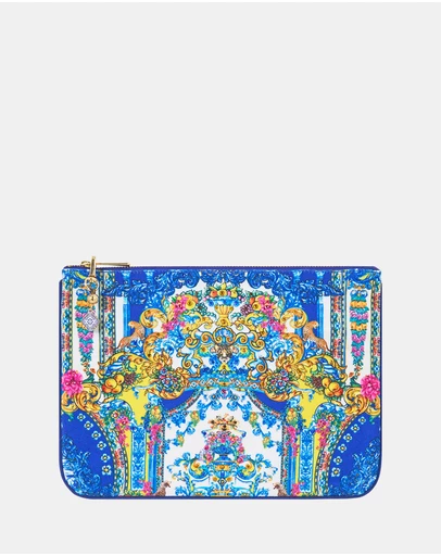Camilla - Small Canvas Clutch