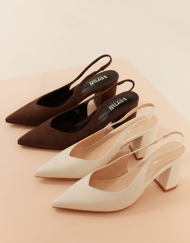 Verali - Elisha Slingback Block Heels