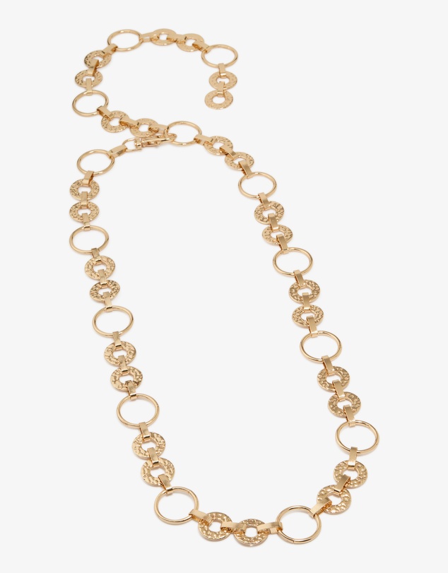 Lovisa - Gold Mixed Sized Circle Belt