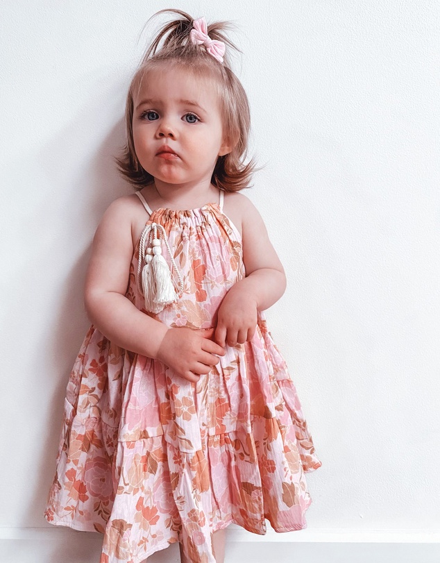 WITH LOVE FOR KIDS - Cotton Muslin Dress - Babies - Kids