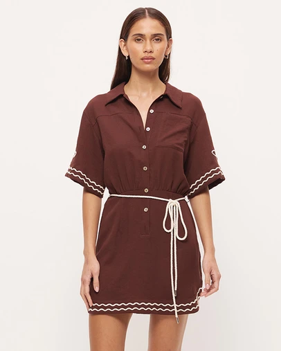 MON RENN - Loren Shirt Dress