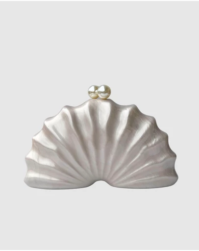 Izoa - Serena Shell Clutch