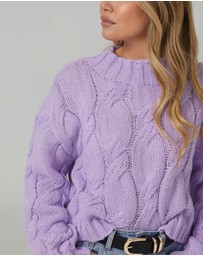 Esther & Co - Hadi Knit - Lilac