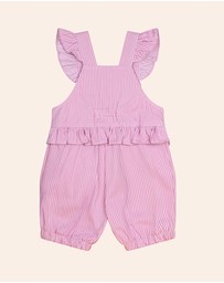 Huxbaby - Candy Stripe Bubble Romper - Babies-Kids