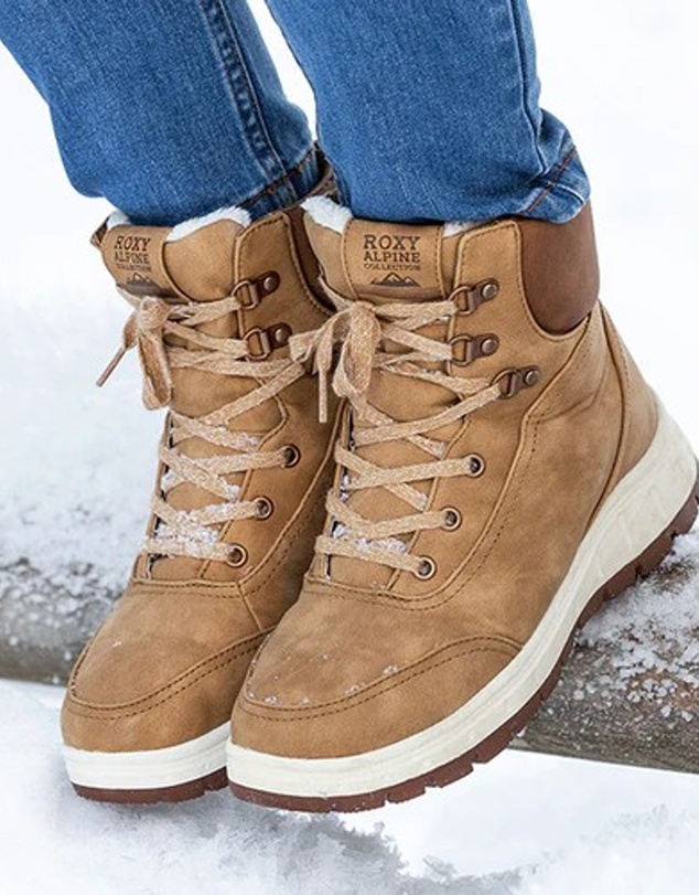 Roxy - Womens Karmel Lace-Up Boots