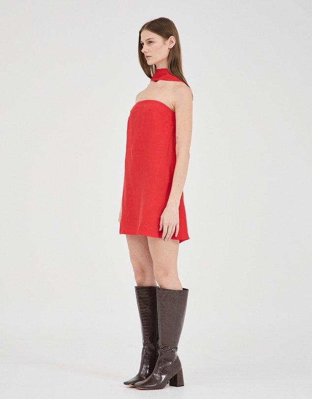 FRIEND of AUDREY - The Cupro Mini Dress