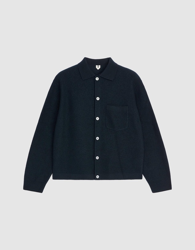 ARKET - Boiled Wool Cardigan