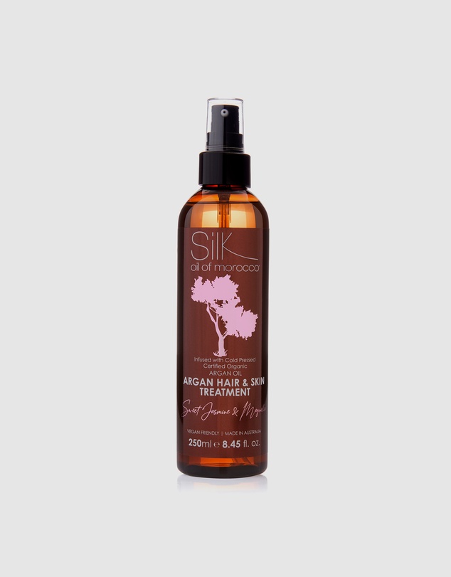 Silk Oil of Morocco - Argan Hair and Skin Treatment - Sweet Jasmine & Magnolia - 250ml