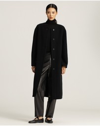 IDA+S - Sylvie Lambswool Scarf Coat