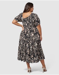 Something 4 Olivia - Ella Asymmetric Midi Dress