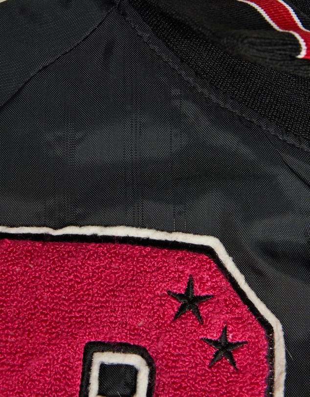 Vintage by The Real Deal - Pre Loved - Vintage 90s Black Hawk Warriors Bomber Jacket