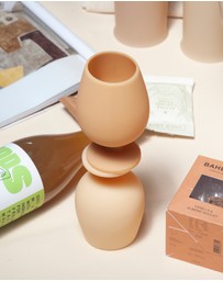 porter green - stemm | silicone unbreakable wine glasses