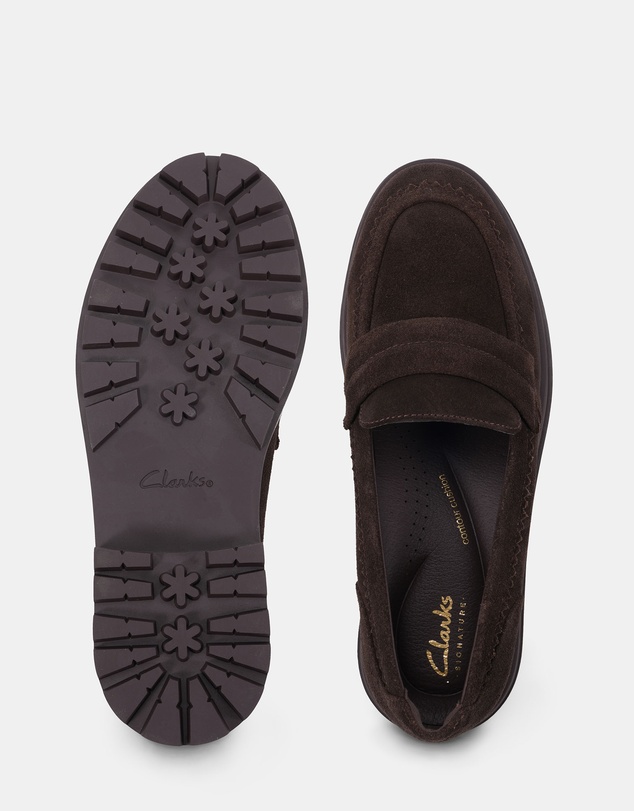 Clarks - Quinta Brown Suede