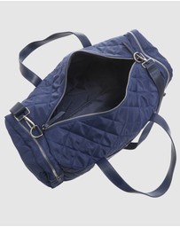 JETT BLACK - London Navy Travel Bag