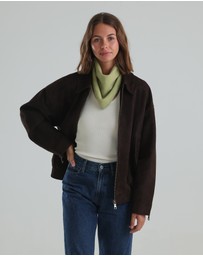 Morgan & Taylor - Katrina Triangle Scarf in Green