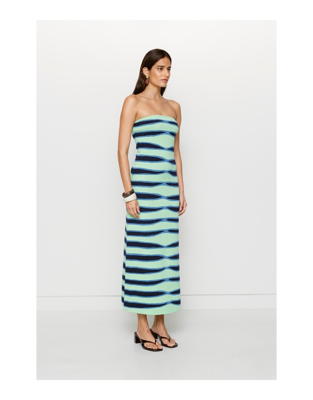 The Wolf Gang - Kazia Maxi Dress - Aquamarine