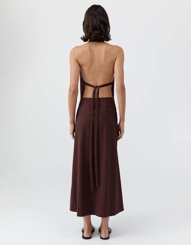 St. Agni - Halter Wrap Dress