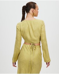 Third Form - Paisley Wrap Blouse