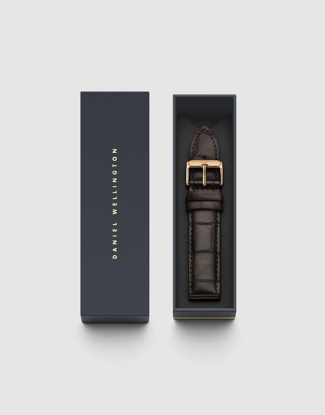 Daniel Wellington - Leather Strap York 20mm Watch Band - For Classic 40mm