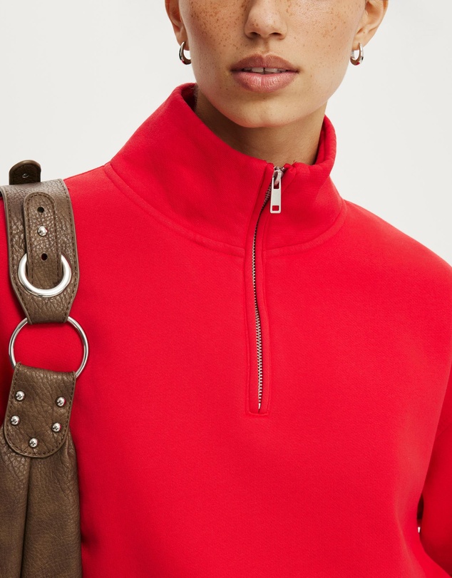 Cotton On - Quarter Zip Sweatshirt
