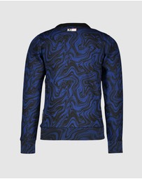B.Nosy - Marble Print Sweatshirt - Kids-Teens