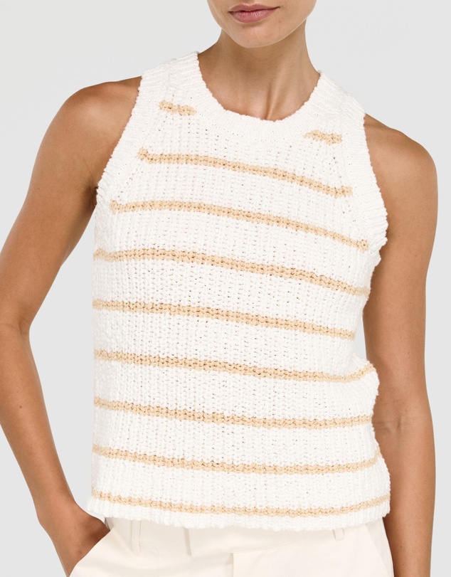 Staple the Label - Cove Stripe Knit Tank