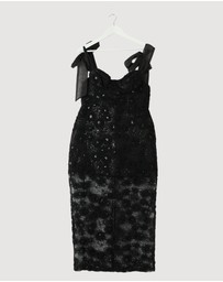 Revibe - Repaired CHANCERY Dariel Midi Dress - AU 12