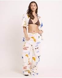 Subtitled - Escape Printed Pants