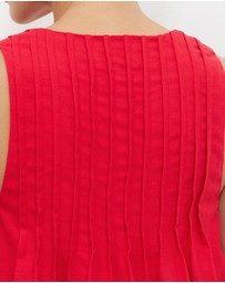 Calli - Shannon Cotton Linen Blend Mini Dress