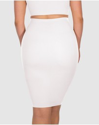 B Free Intimate Apparel - High Waist Slip Skirt