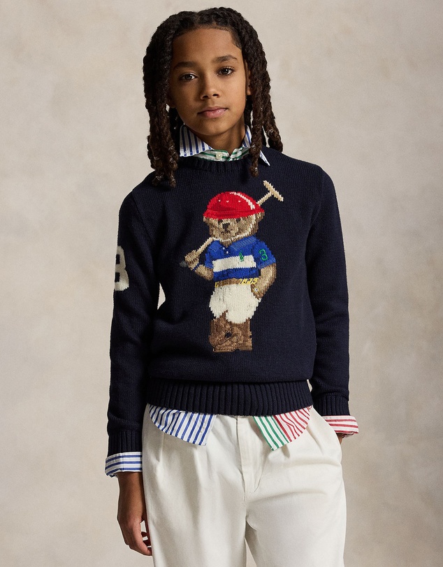 Polo Ralph Lauren - Polo Bear Crewneck Sweater - Teens