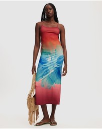 Cotton On - Bodycon Digital Print Maxi Dress