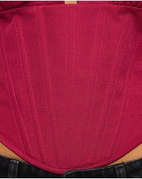 Dazie - Siesta Corset Halter Top