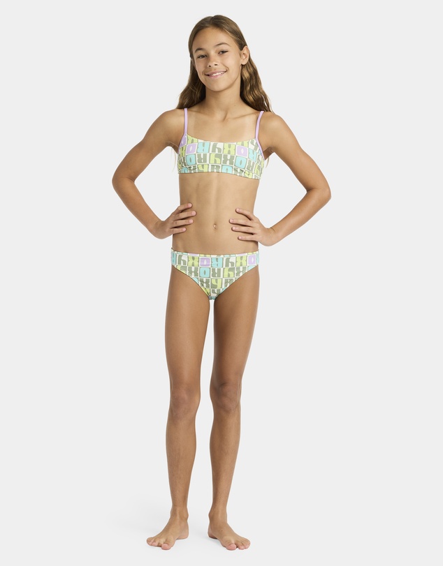 Roxy - Girls 4 to 16 Letter Up Bralette Set Two Piece