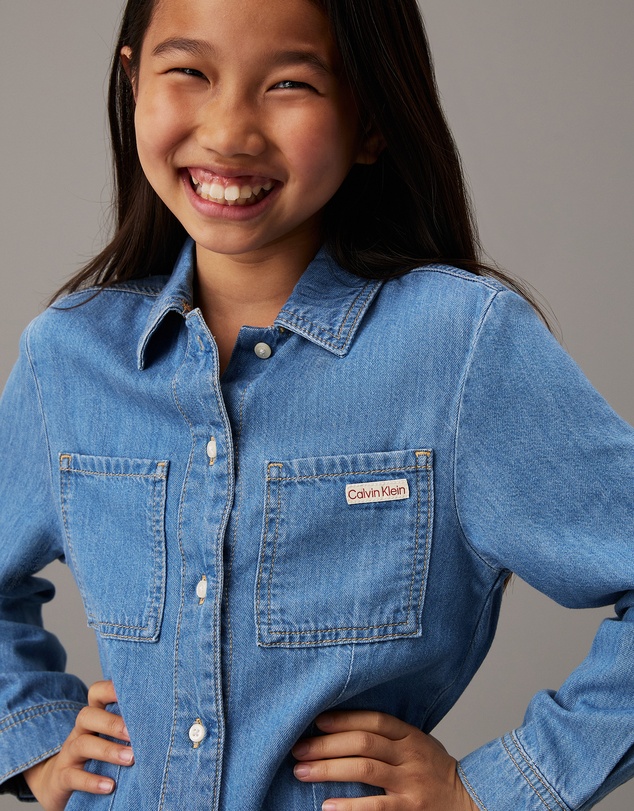 Calvin Klein Jeans - Relaxed Denim Shirt Dress