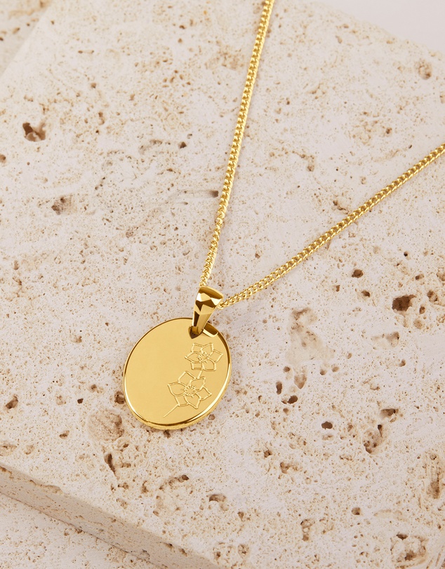 Pastiche - December Birth Flower Necklace