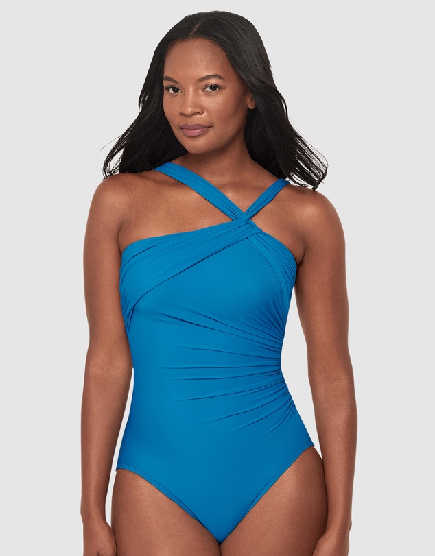 Miraclesuit Swimwear  - Europa Asymmetric Underwired Shaping Swimsuit