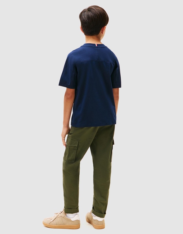 Tommy Hilfiger - Varsity Logo Crew Neck T-Shirt - Teens