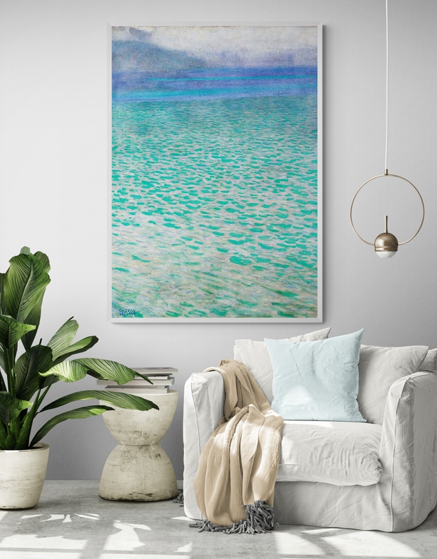 Inka Arthouse - Lake Attersee by Gustav Klimt Art Print