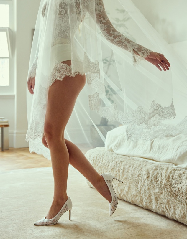 Edward Meller - AILEEN100 Lace Stiletto Pump