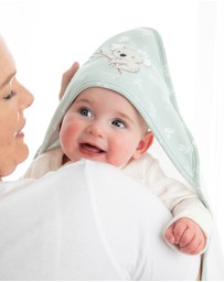 Living Textiles - Organic Hooded Towel - Australiana