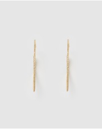 Izoa - Valeria Hoop Earrings