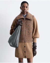 & Other Stories - Knitted Zip-Up Vest