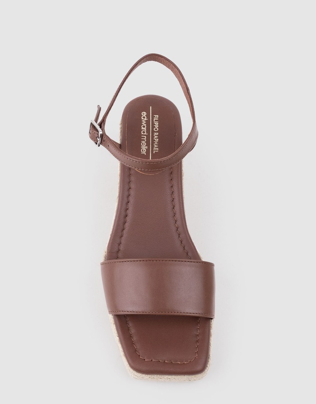 Edward Meller - MARILYN Square Toe Sandal Espadrille