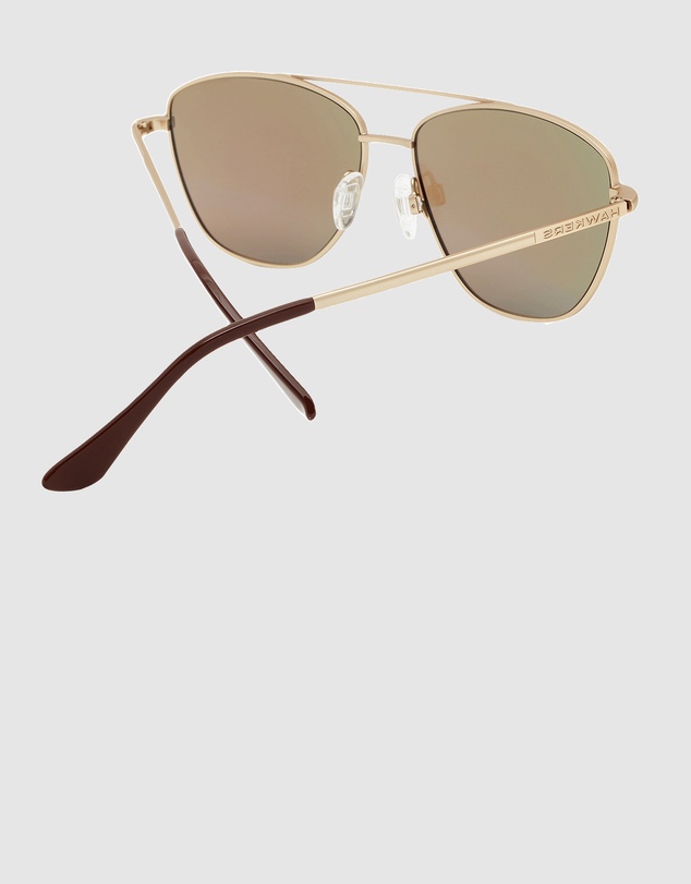 Hawkers Co - HAWKERS - Gold Clear Blue LAX Sunglasses for Men and Women UV400