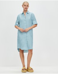 White By FTL - Hettie Shirt Dress